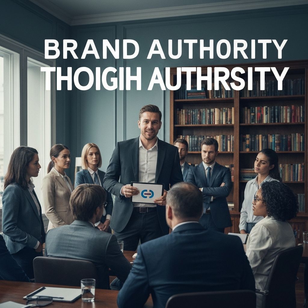 Building Brand Authority Through Thought Leadership